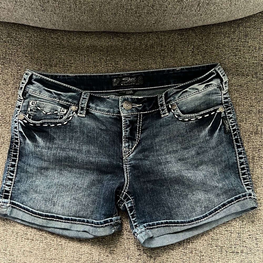 Womens jean shorts